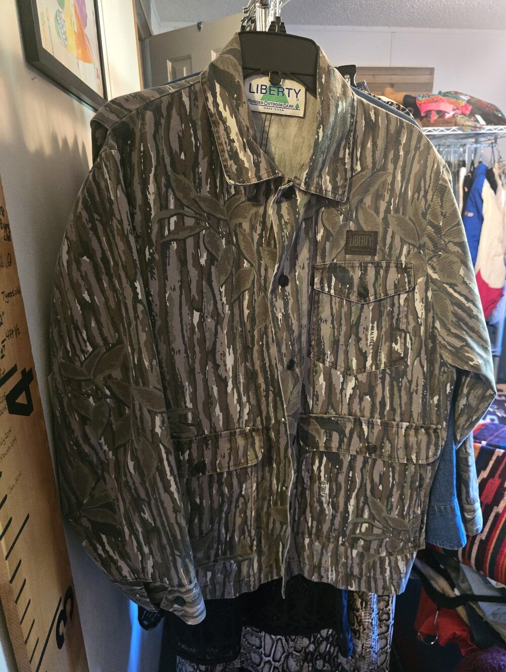 Liberty Men's Camo Field Jacket - Green MADE IN USA VINTAGE
